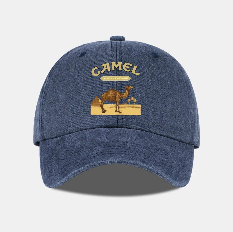 Camel Print Classic Vintage Baseball Cap