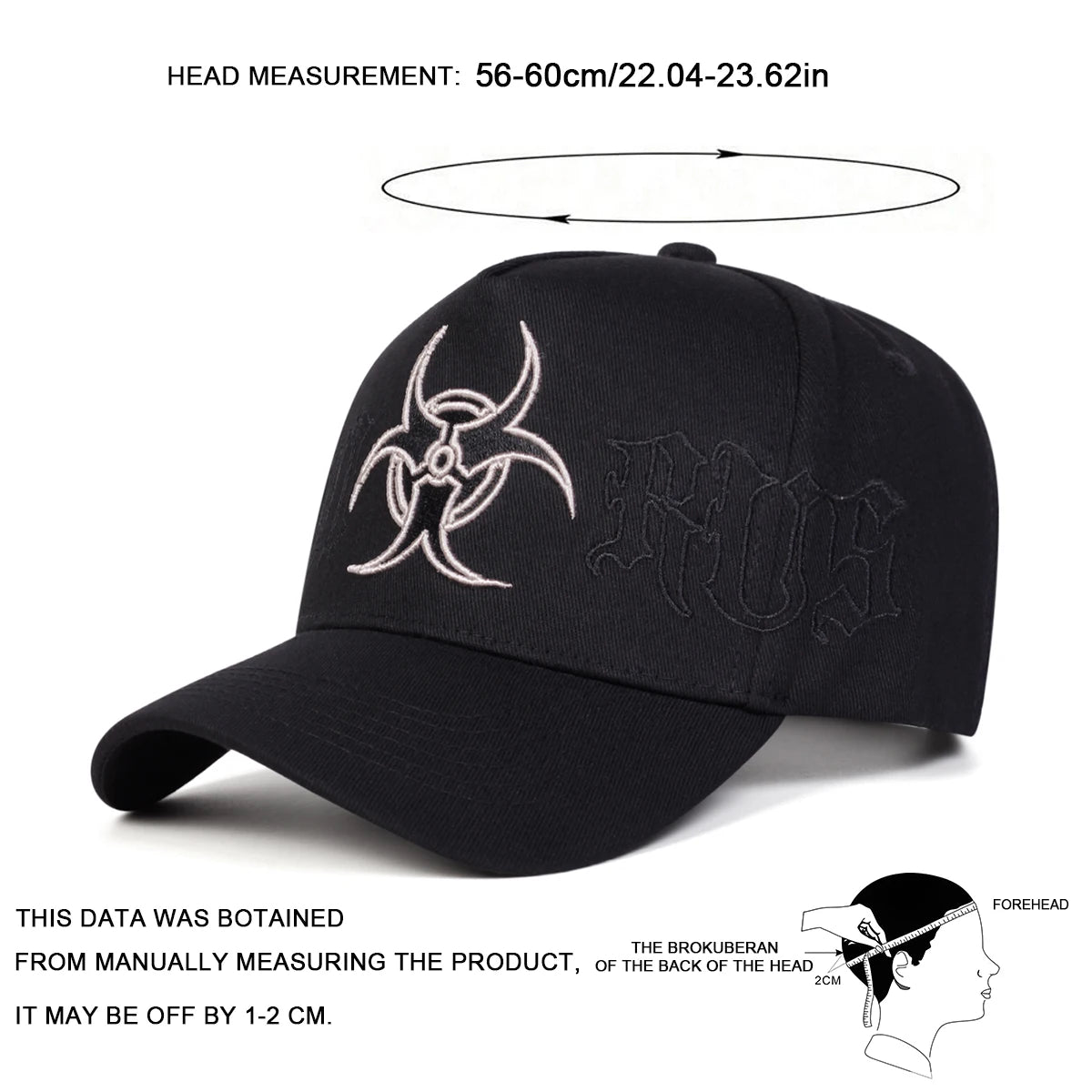 Personality Embroidered Baseball Cap