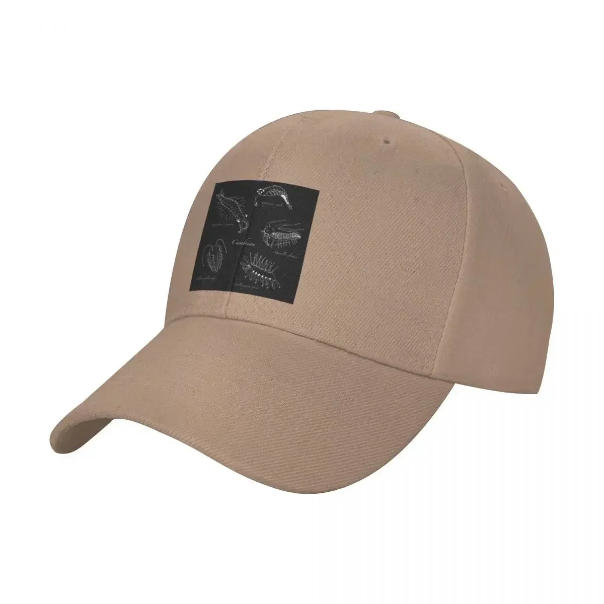 Cambrian Life Fossil Inspired Baseball Cap