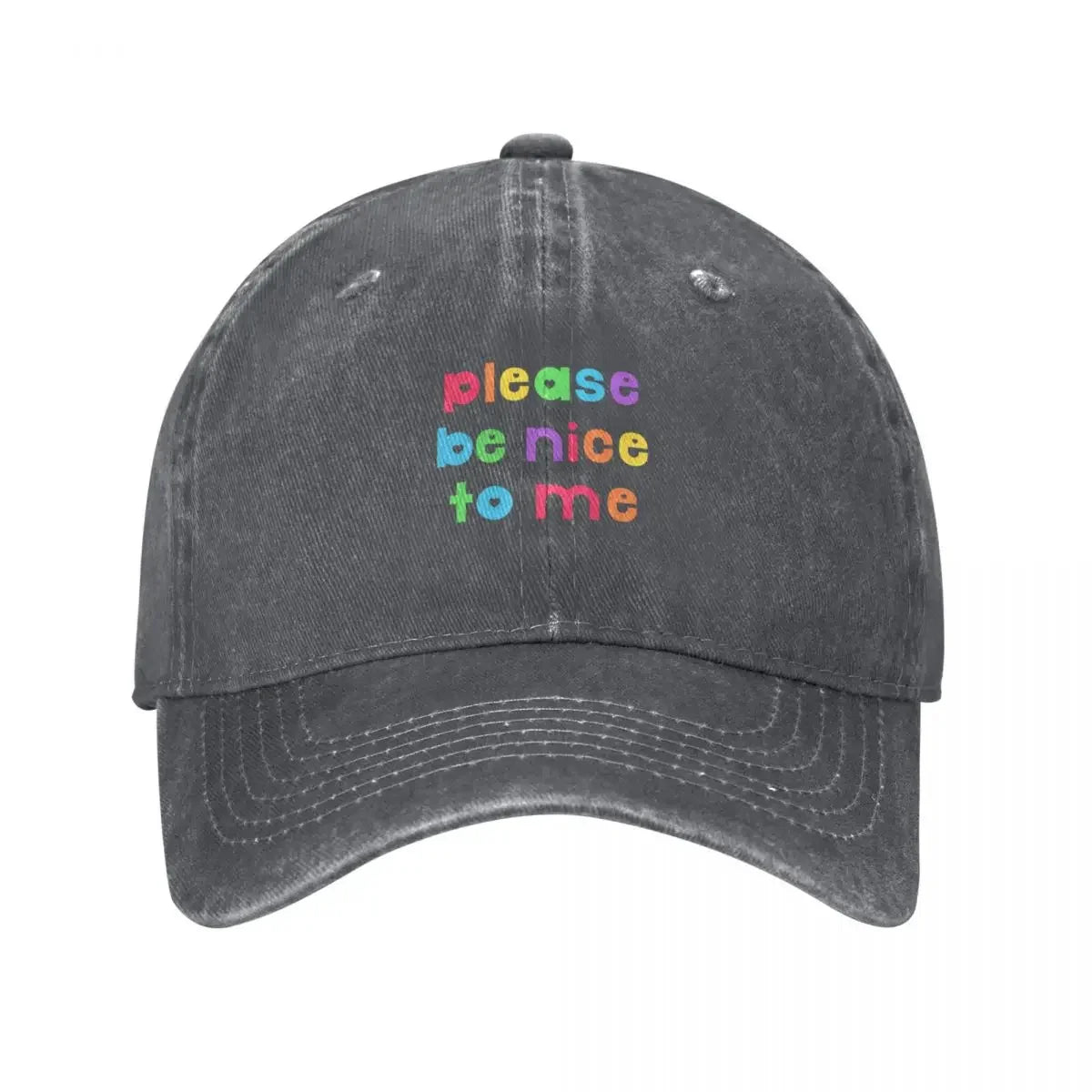 Please Be Nice To Me Western Baseball Cap