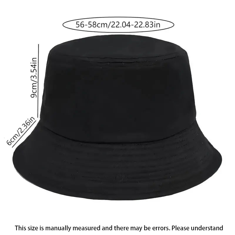 Bucket Hat Cotton Fisherman Hat