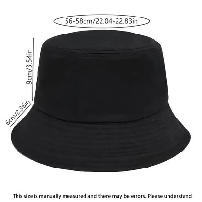 Bucket Hat Cotton Fisherman Hat