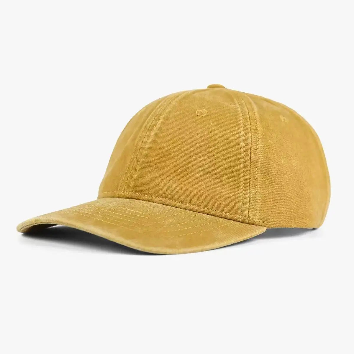 Vintage Washed Cotton Baseball Cap Women Hollow Out Ponytail Hat Outdoor