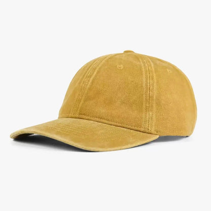Vintage Washed Cotton Baseball Cap Women Hollow Out Ponytail Hat Outdoor