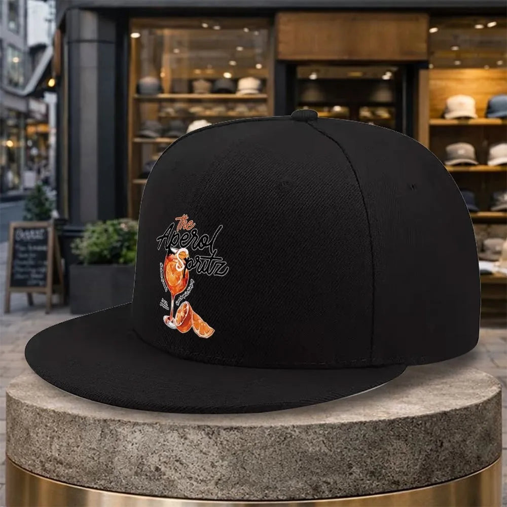 Aperol Spritz Cocktail Street Style Snapback Cap