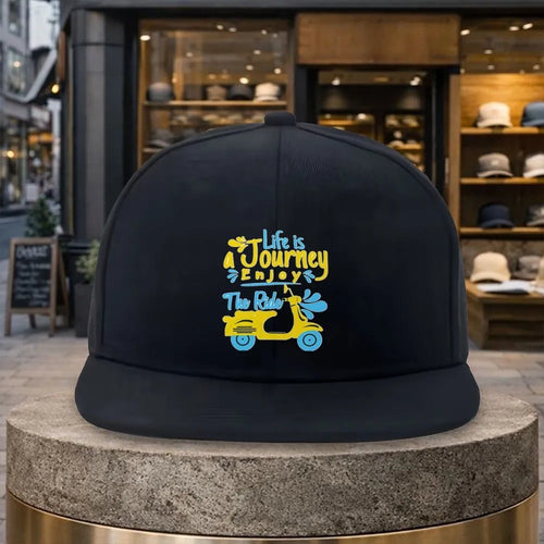 Enjoy The Ride Scooter Snapback Cap