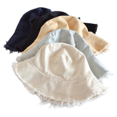 Fashion Women Cotton Bucket Hats