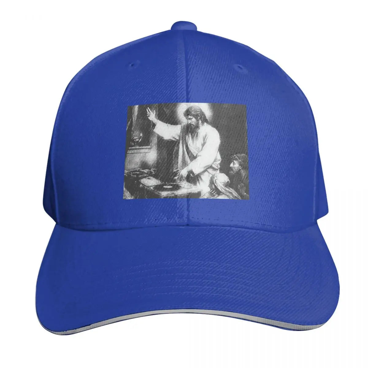 DJ Jesus Salvation Sound Two Tone Baseball Cap