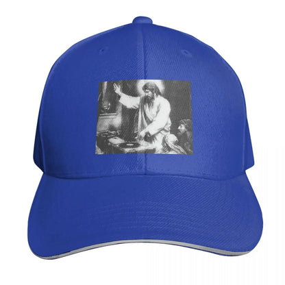 DJ Jesus Salvation Sound Two Tone Baseball Cap