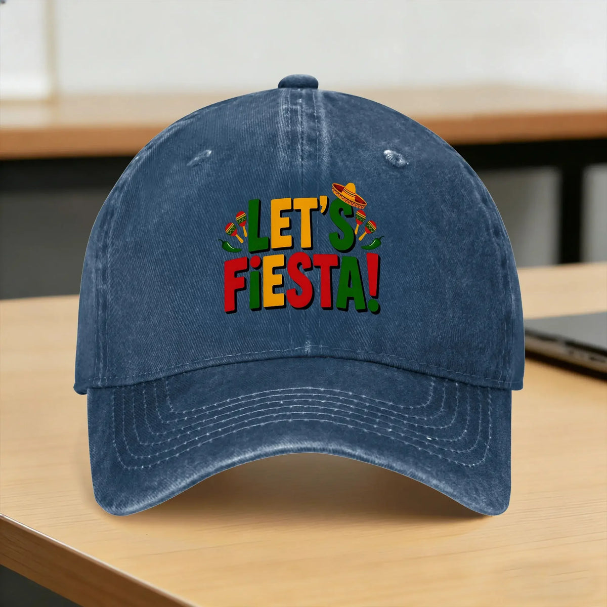 Let's Party Fiesta Funny Y2K Baseball Cap