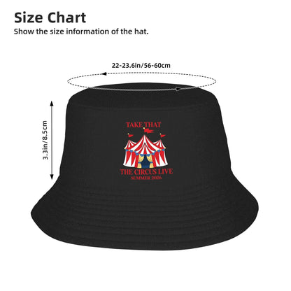 Take That The Circus Live Classic Graphic Bucket Hat
