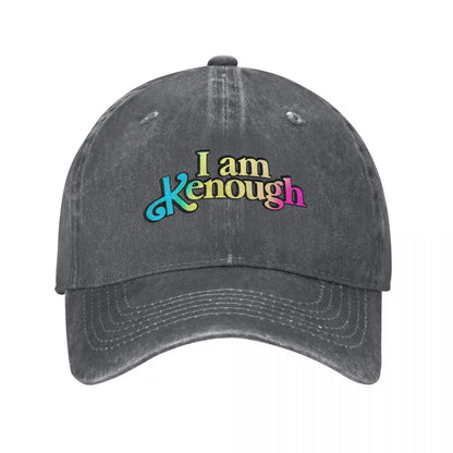 I Am Kenough Funny Graphic Baseball Cap