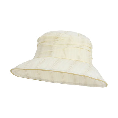 Japanese Style Textured Pleated Fisherman's Hat