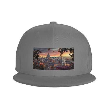 Fashion Rome City View Snapback Cap