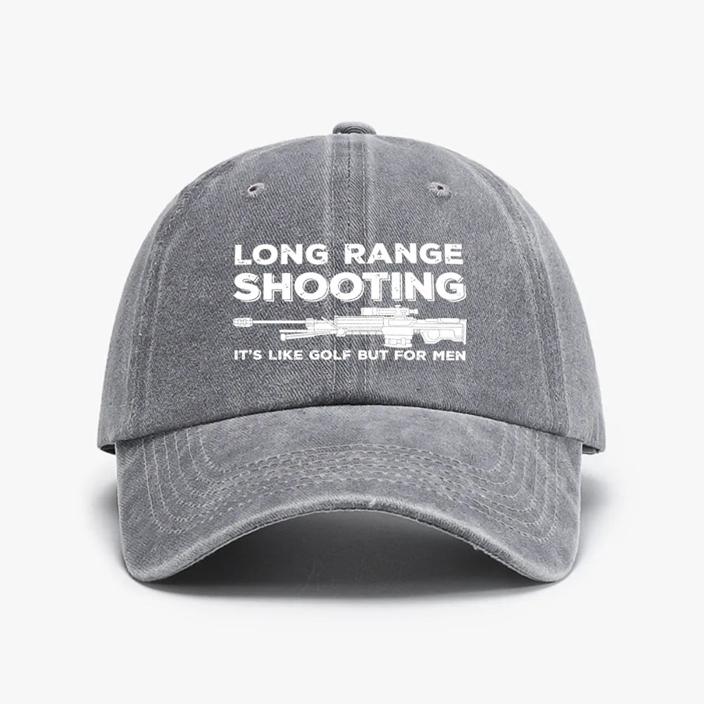 Vintage Long Range Shooting Baseball Cap
