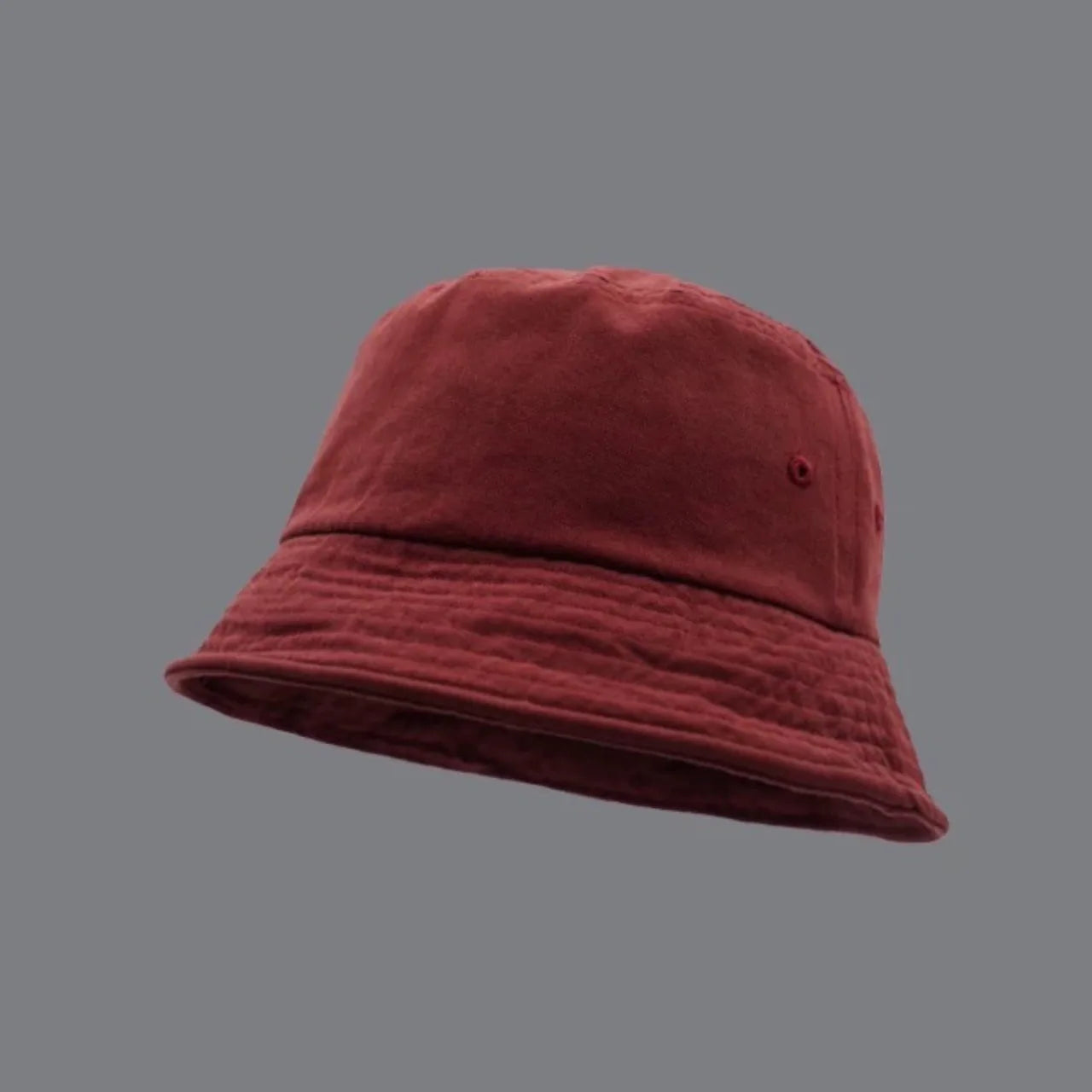 Washed Cotton Short Brim Bucket Hat