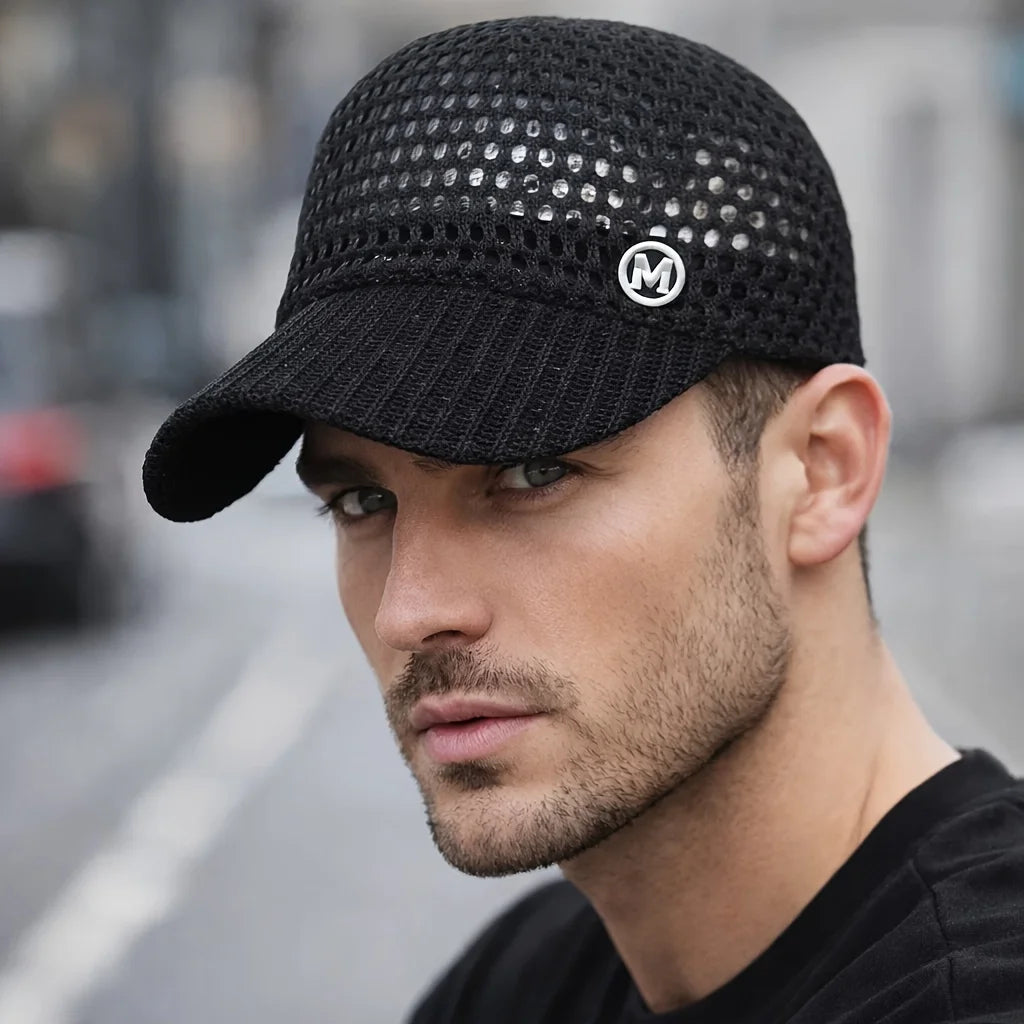 Unisex Hollow Design Mesh Baseball Cap