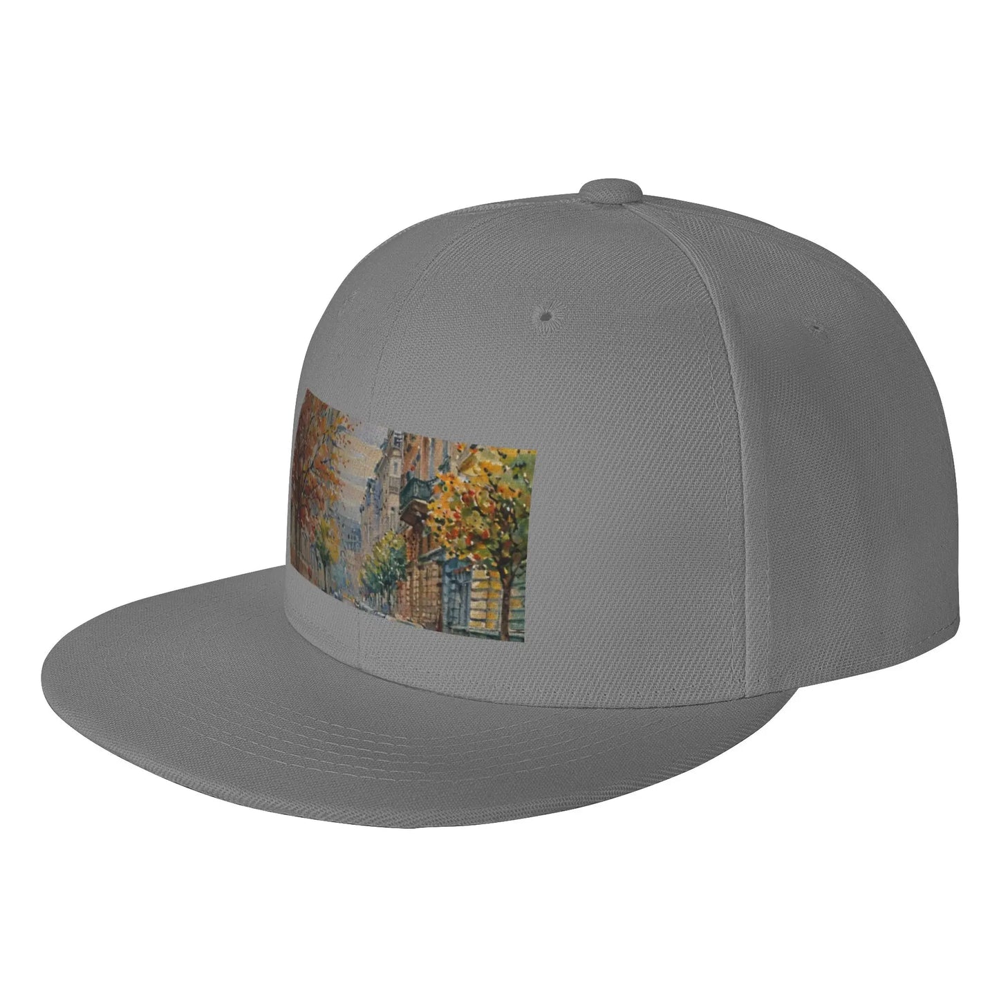Urban Landscape Snapback Cap