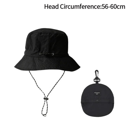 Waterproof Quick-Dry UV Protection Bucket Hat With Storage Hook