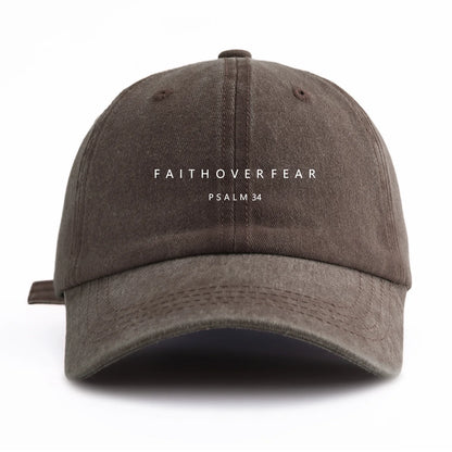 1pc Print Washed Baseball Cap