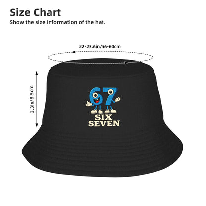 Custom 67 Six Seven Bucket Hat
