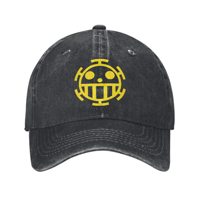 Trafalgar Law Retro Distressed Baseball Cap