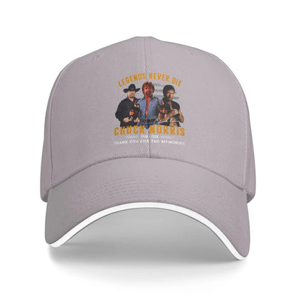 Legends Never Die Chuck Norris Casual Baseball Cap