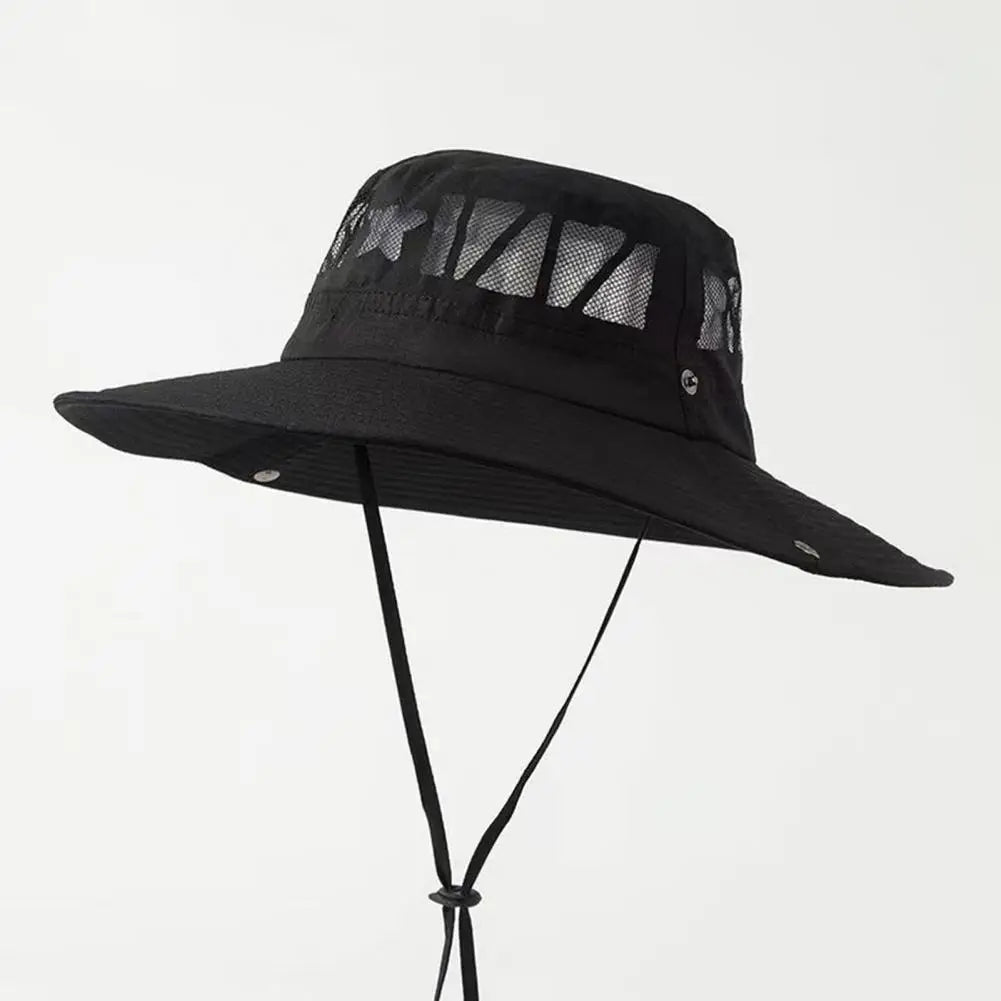 Breathable Mesh UV Protection Fishing Bucket Hat