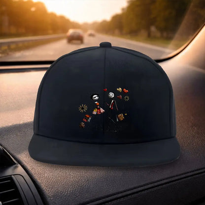 Abstract Couple Snapback Cap Casual Hat