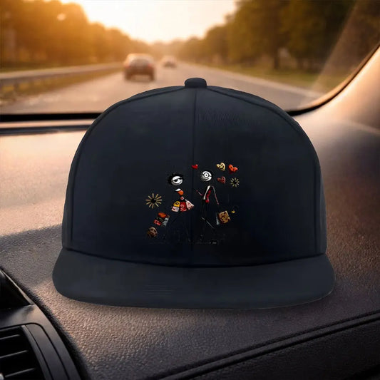 Abstract Couple Snapback Cap Casual Hat