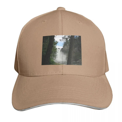 Bottom Of The Falls Breathable Cotton Twill Baseball Cap