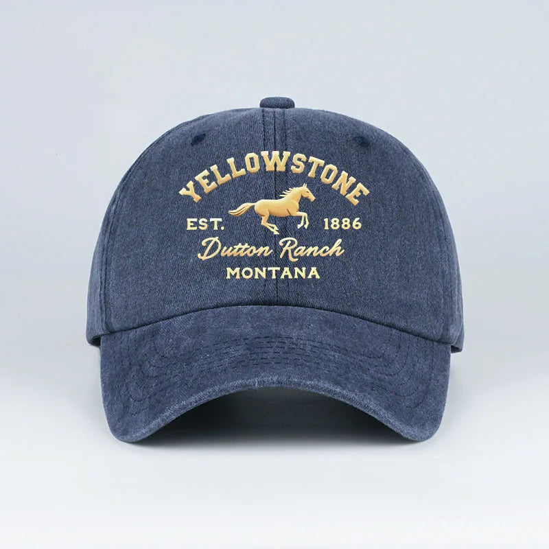 Yellowstone Horse Print Baseball Cap