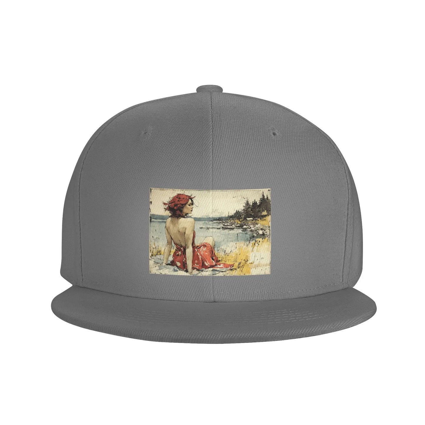 Red Dress Lake Snapback Cap