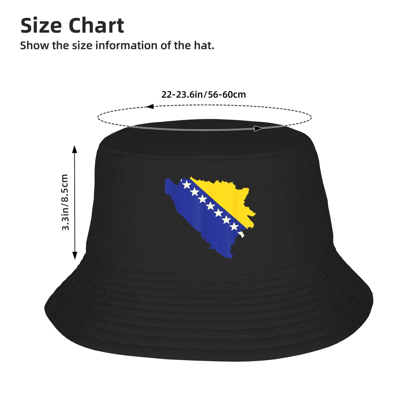 Summer Reversible Bucket Hats Outdoor
