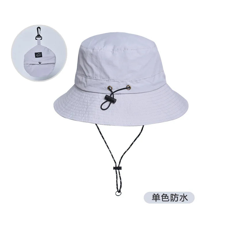 Waterproof Packable UV Protection Safari Bucket Hat