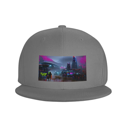 Post Apocalyptic City Snapback Cap