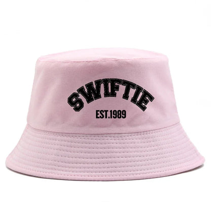 1989 Print Cotton Concert Bucket Hat Unisex