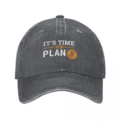 Plan B Crypto Snapback Baseball Cap