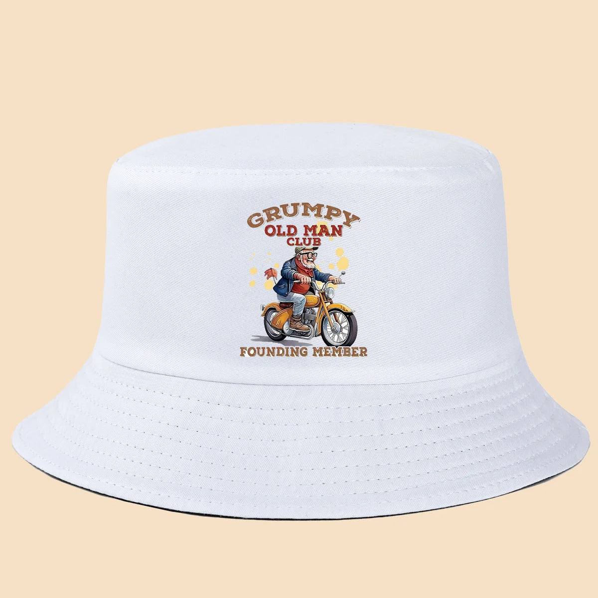 Grumpy Old Man Club Bucket Hat