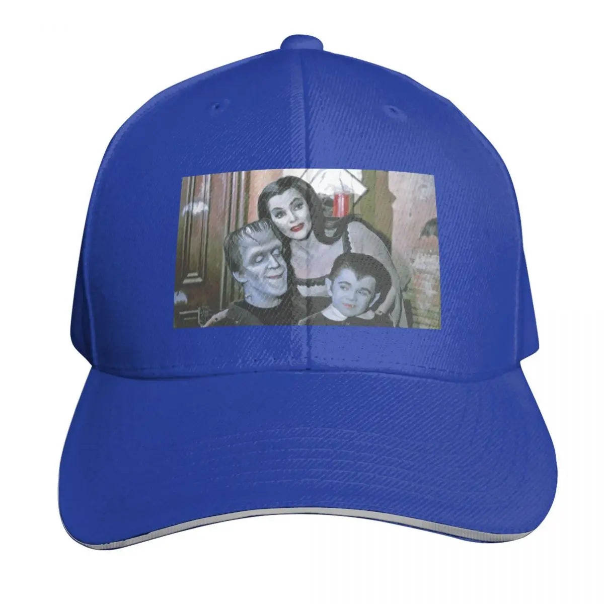 Herman Lily And Eddie Munster Graphic Baseball Cap