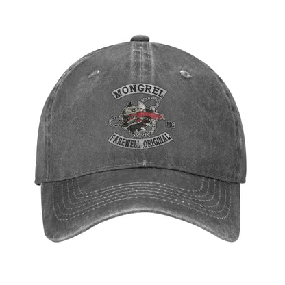 Mongrels Motorcycle Club Washed Baseball Cap