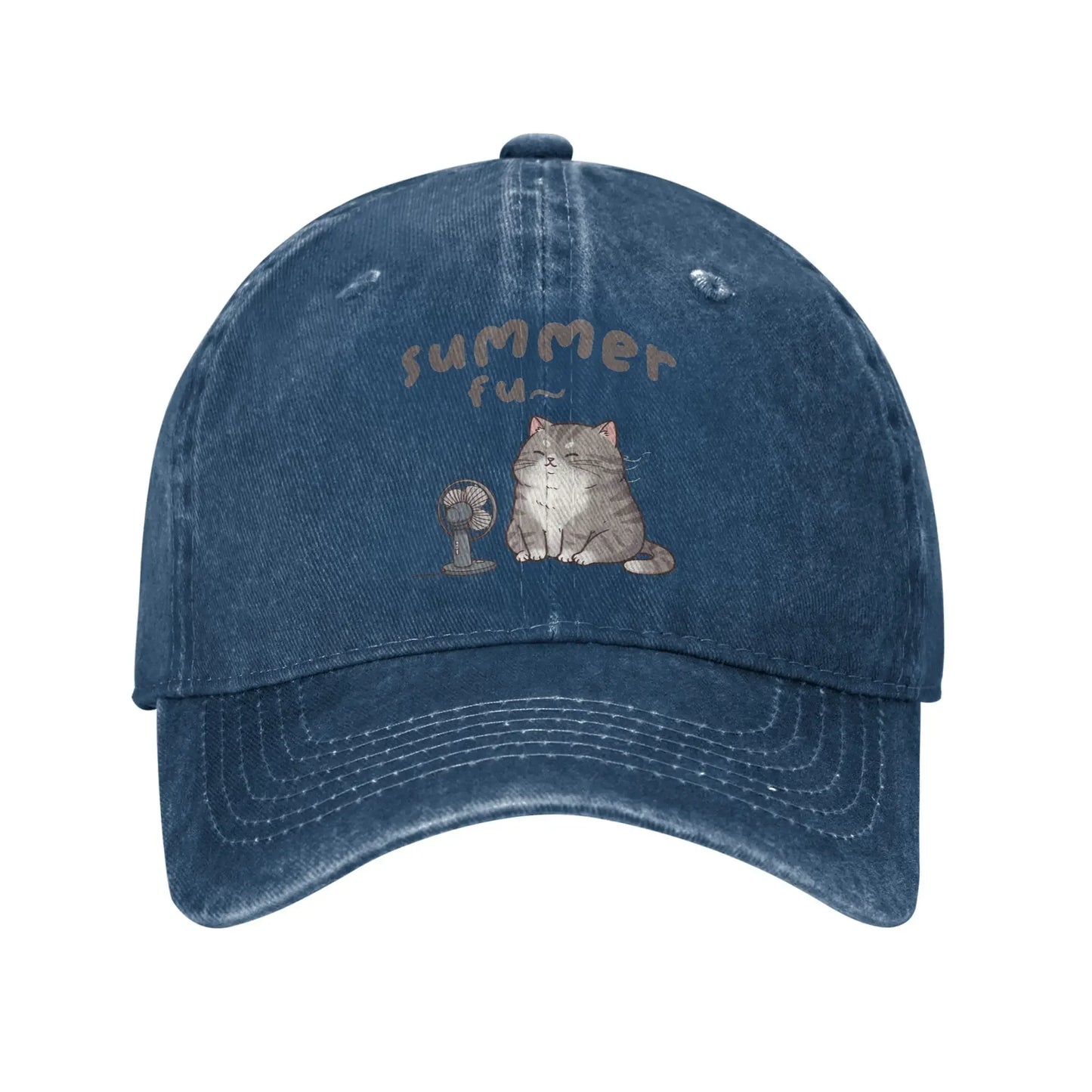 Cute Cat Korean Style Baseball Cap