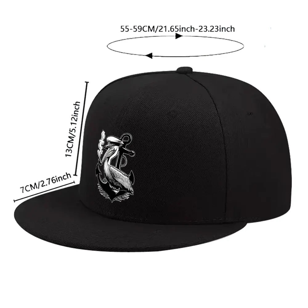 Pelican Anchor Snapback Cap
