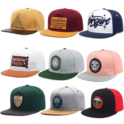 Luxury One Don't Mercy Flat Top Snapback Cap