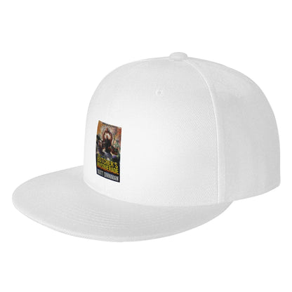 Retro Book Series Cat Snapback Cap