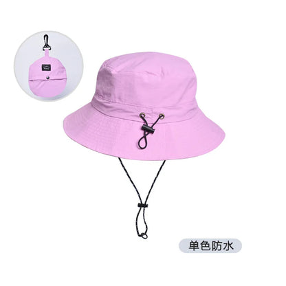 Waterproof Packable UV Protection Safari Bucket Hat