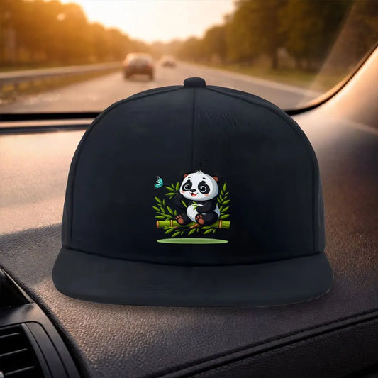 Cartoon Panda Snapback Cap Casual Hat