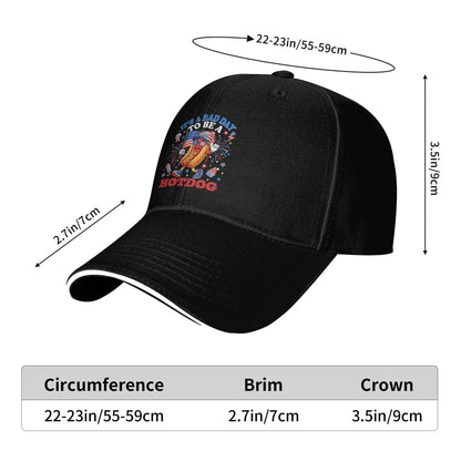 Bad Day To Be A Hot Dog Baseball Cap