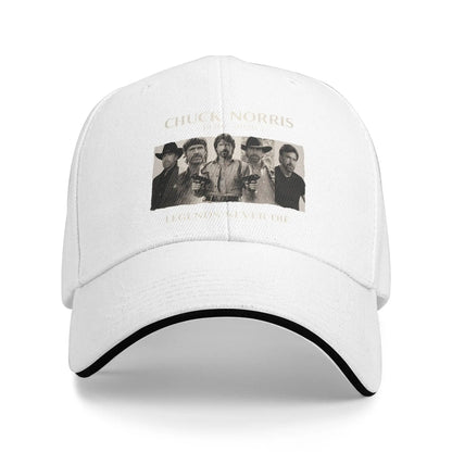 Chuck Norris Legendary Tough Guy Never Die Baseball Cap