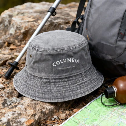 Customize Cotton Washed Bucket Hat Vintage Fishing Hat